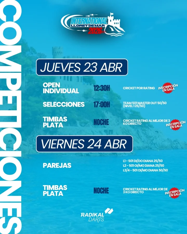 Competiciones jueves y viernes