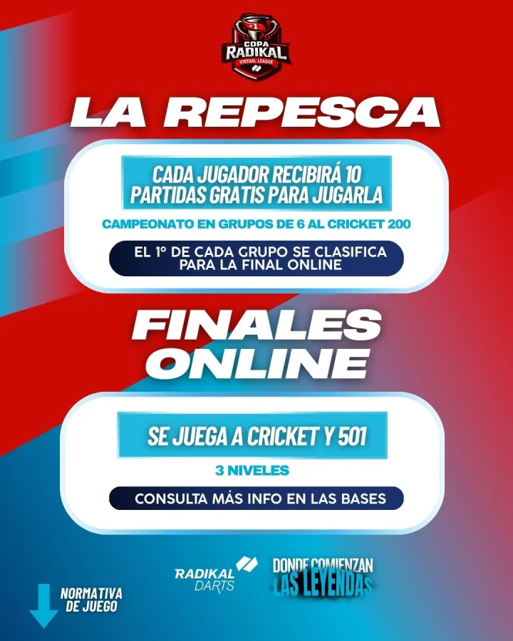 La repesca y las finales online