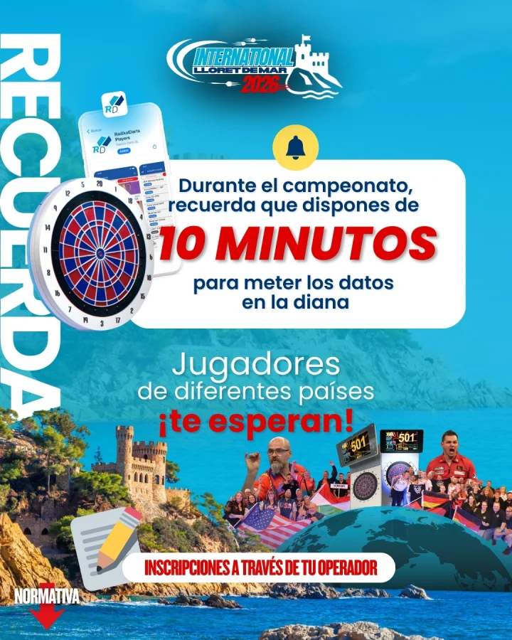 Recuerda: diez minutos para meter los datos
